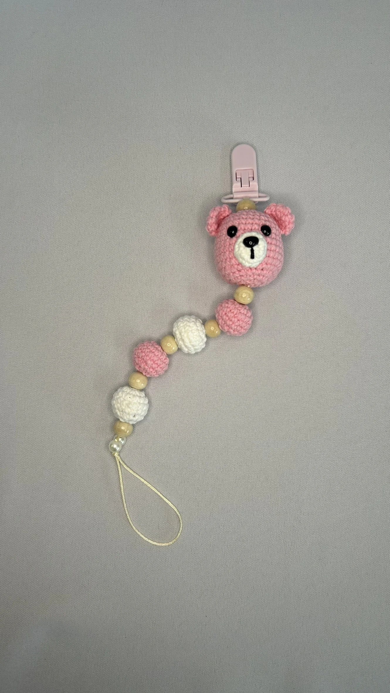 AMIGURUMI - PRENDEDOR DE CHUPETA